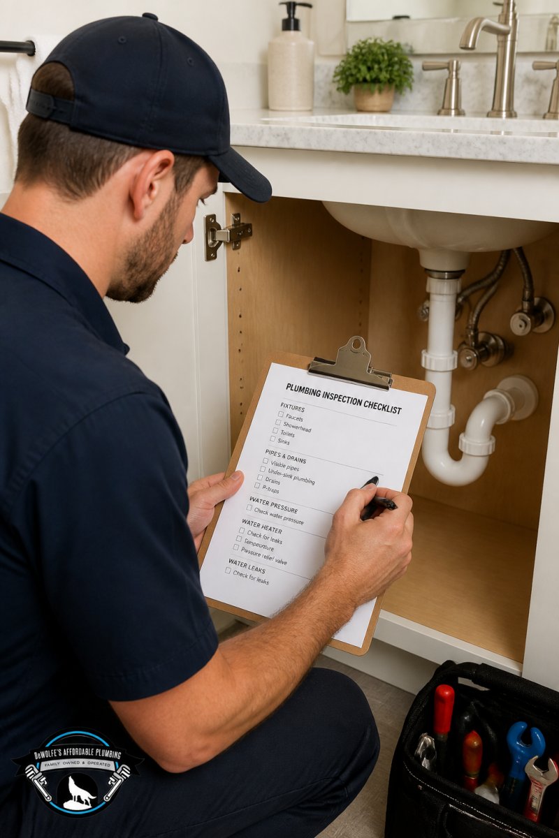 Plumbing Inspection Checklist for Homeowners